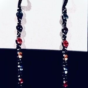 INC INTERNATIONAL CONCEPTS Gorgeous Multicolor Gemstone Dangle Earrings, BNWT